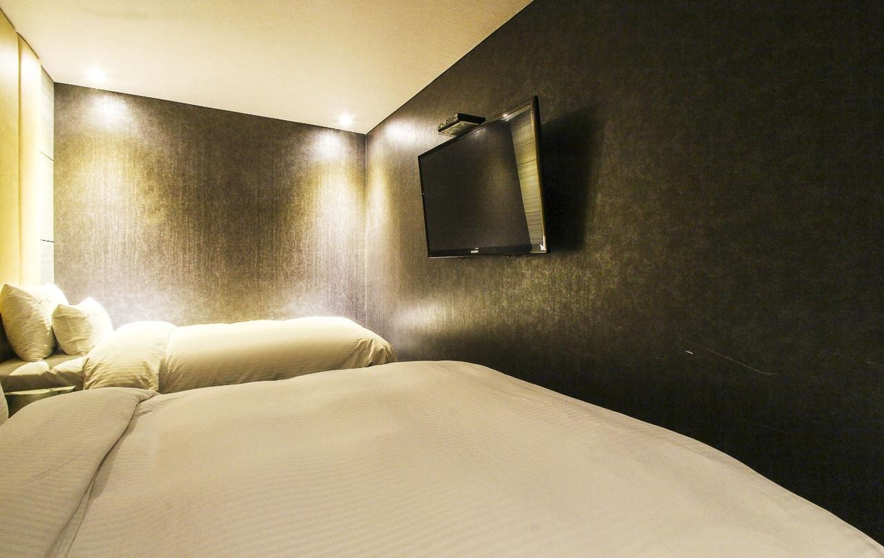 Haeundae Yeoubi Hotel Busan Exteriör bild