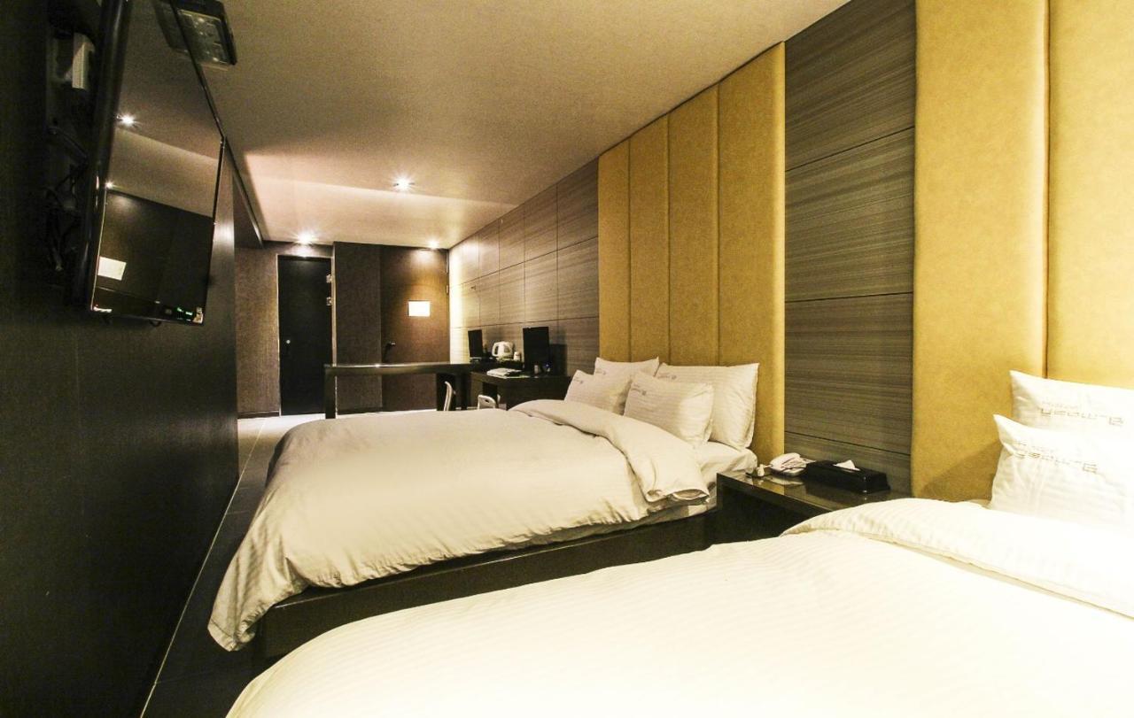 Haeundae Yeoubi Hotel Busan Exteriör bild
